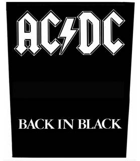 ACDC back in black Parche...