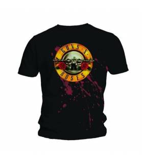 Vista O muñeca Guns N' Roses: Bullet Tee Camiseta oficial chico ROCK OFF GNRTS03MB