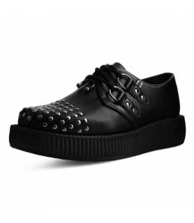 Zapato Shoes Black Studs &...