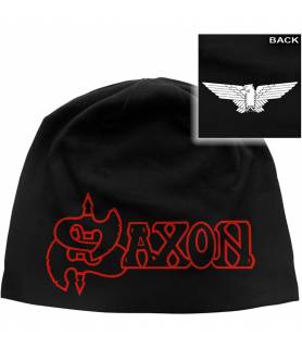 Saxon Beanie Hat Logo &...