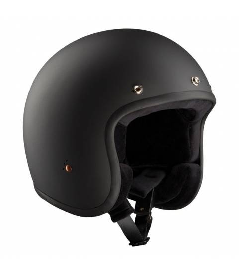 Casco BANDIT Jet Negro Mate Moto-NO HOMOLOGADO- BANDIT Jet Dull Black  -Custom