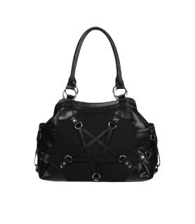 Bolso Negro Pentagrama...