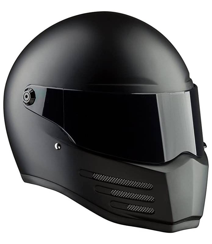OUTLET Casco Bandit Helmet Integral Negro Modelo Fighter – Casco de – para Streetfighter