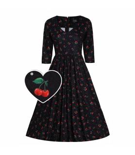 Vestido Negro Manga 3/4...