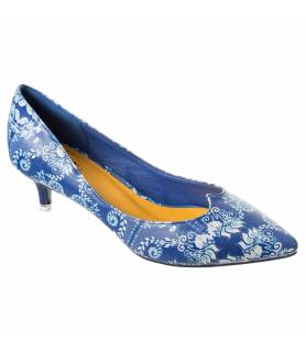 Zapatos De Tacón blue print...